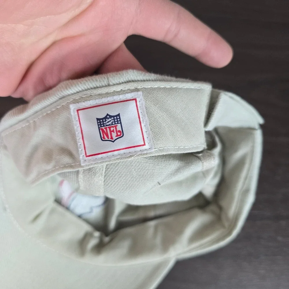 Houston‎ Texans NFL Hat Khaki Tan Cotton Adjustable Dad Cap Baseball Football